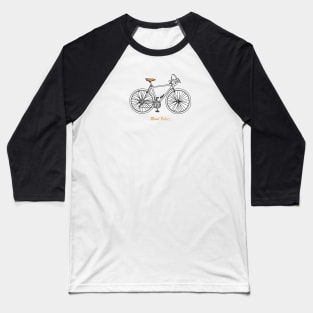 Vintage Road Bike Baseball T-Shirt